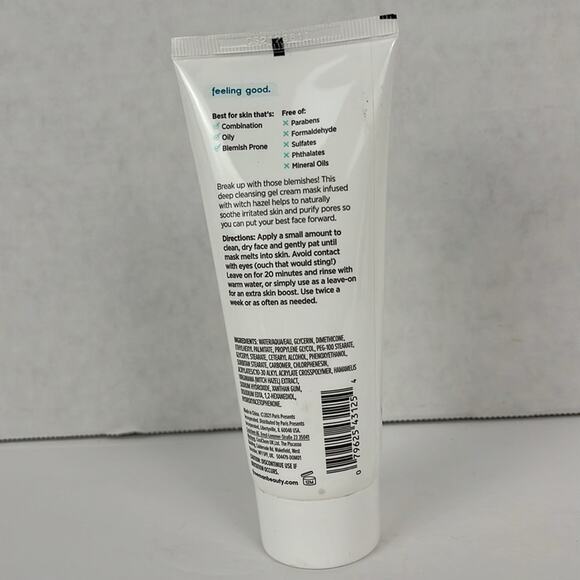 Freeman Purifying Cream Facial Mask 3 fl oz Leave Me On! Refines Pores - Picture 2 of 6